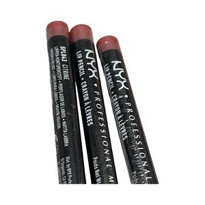 NYX Professional Makeup Slim Lip Pencil in the shade Citrine. 3 pack Pretty